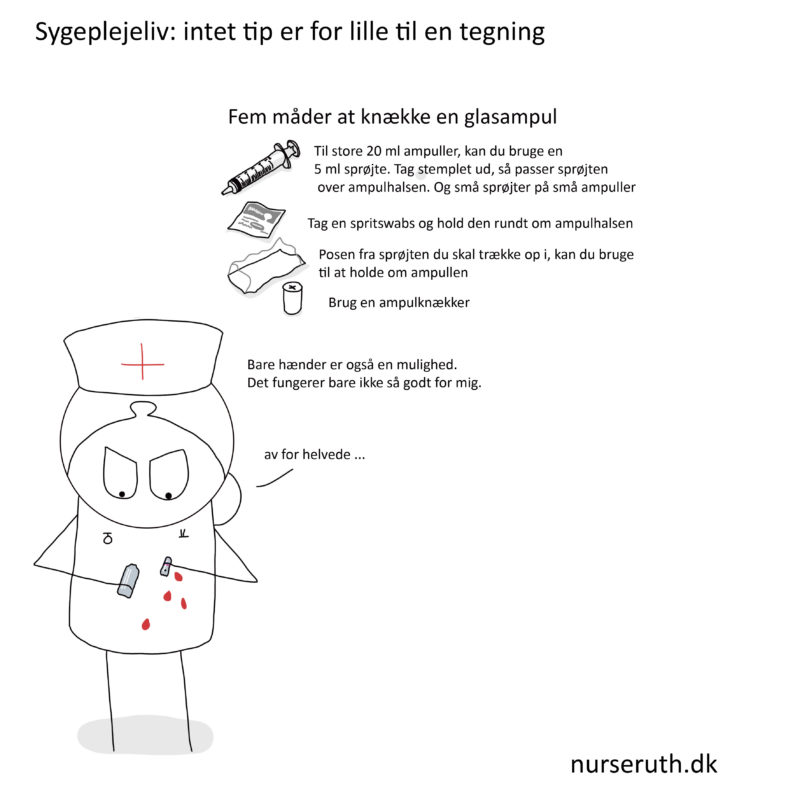 Read more about the article Tusind tak for alle jeres tips, jeg elsker når i skriver til mig❤ Send endelig flere, gerne inden for de 12 sygeplejefaglige områder og medicin