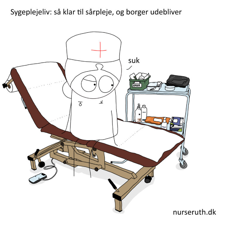 Read more about the article Foretrækker at køre ude. Medmindre det sner, så skal jeg nok tage sygeplejeklinikken